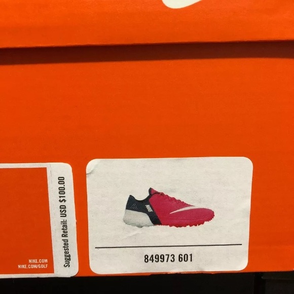 Women’s Nike No Spike FI Flex Golf Shoes Solar - Picture 4 of 4